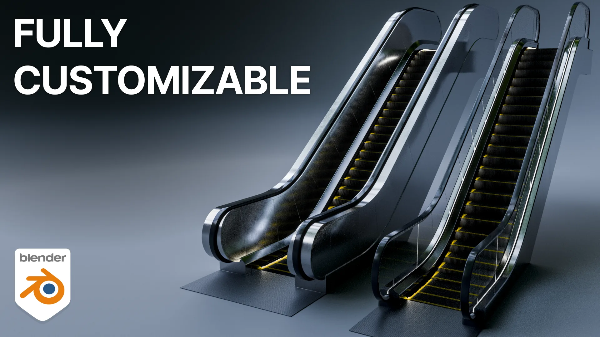 Procedural Escalator preview 1