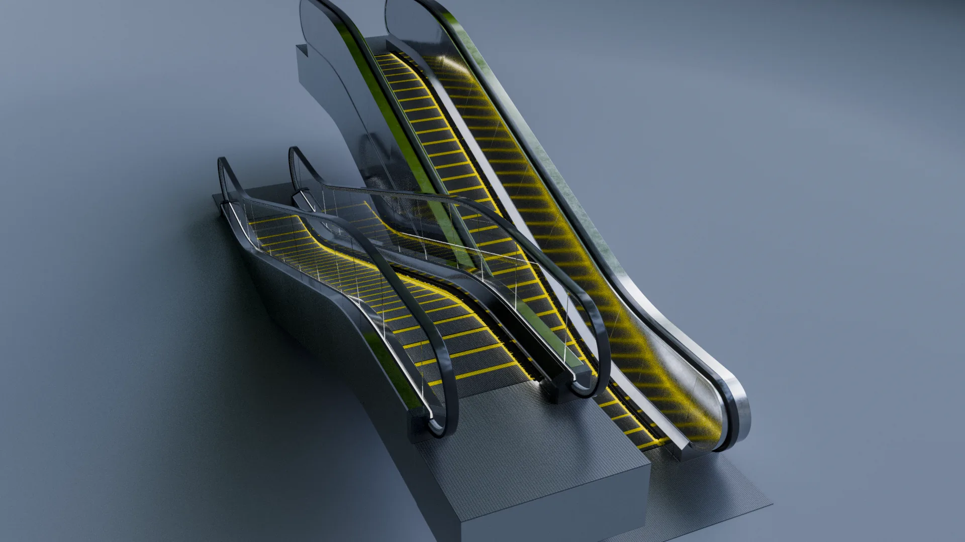 Procedural Escalator preview 6